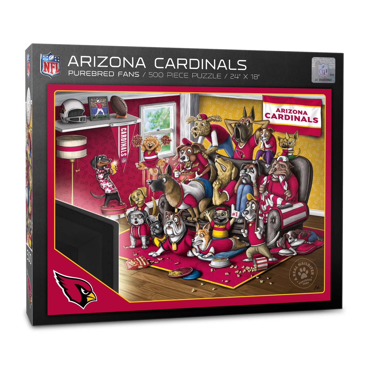 NFL Purebred Fans A Real Nailbiter 500 Piece Puzzle